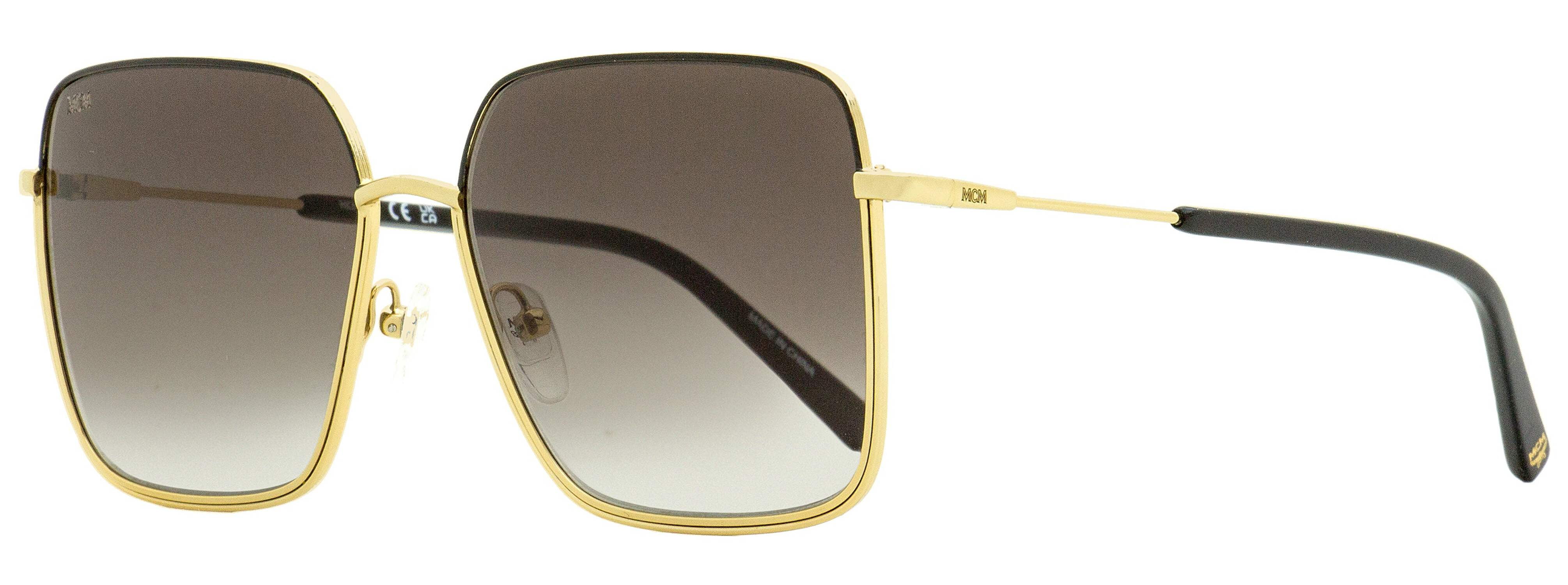 LIKE NEW! MCM Black & Gold Sunglasses MCM 106S 717 Sunglasses - US main image 3