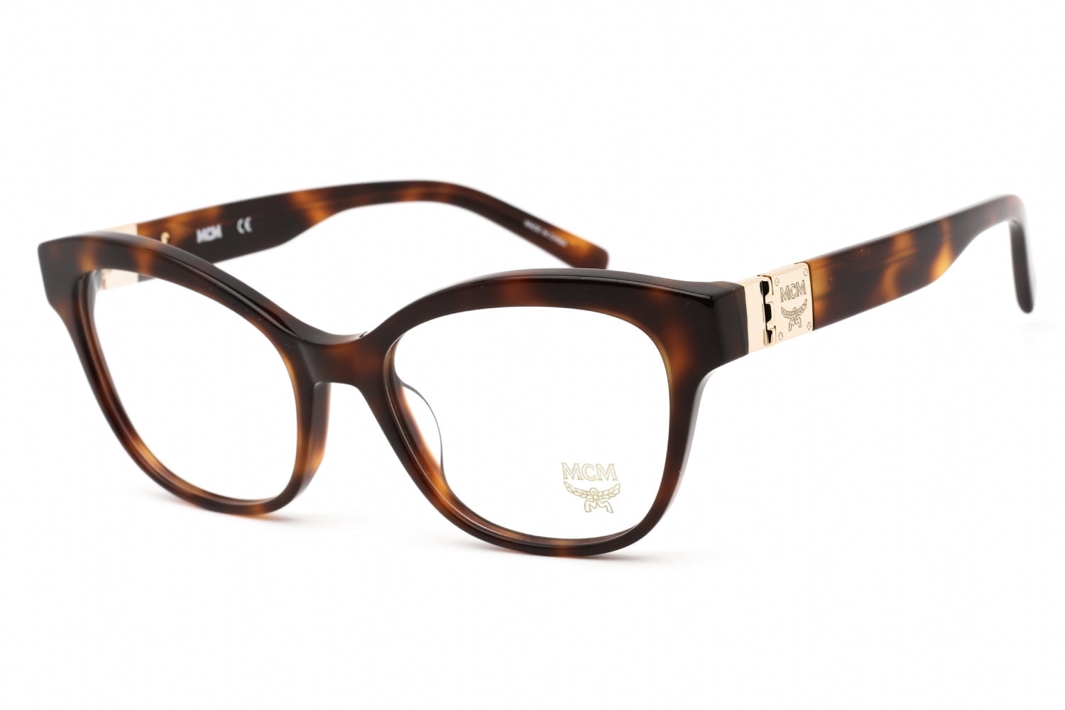NEW MCM2632A 216 Striped Brown Eyeglasses 50mm with MCM Case MCM Eyeglasses MCM2659A 113 White Marble Oval Unisex  main image 2