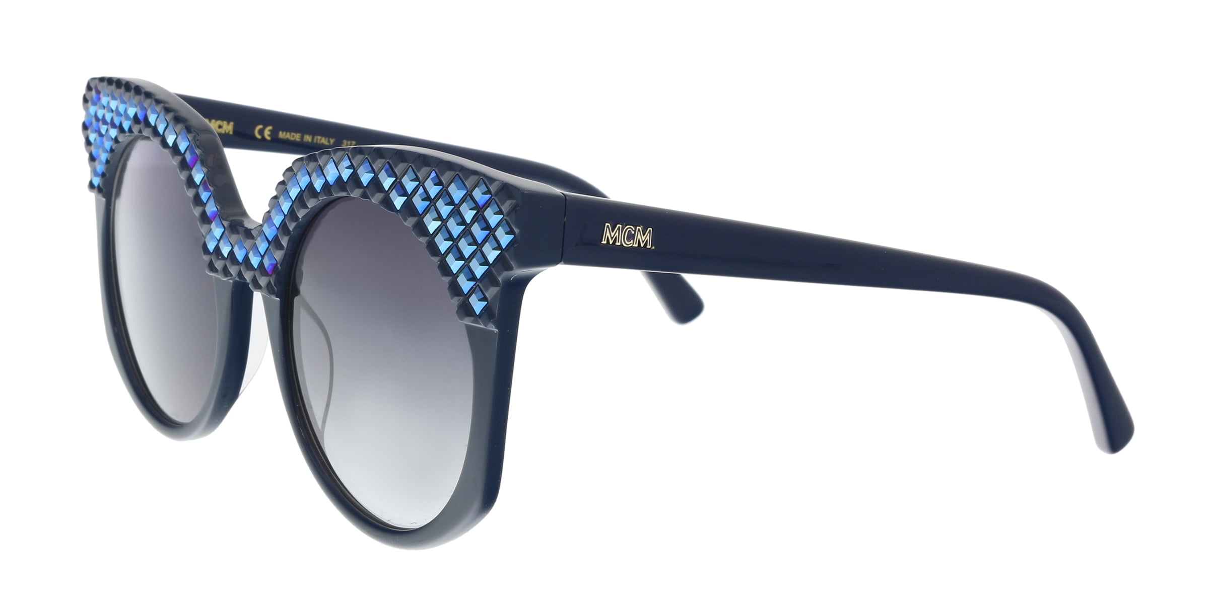 MCM643SR 424 Blue Round Sunglasses for Womens