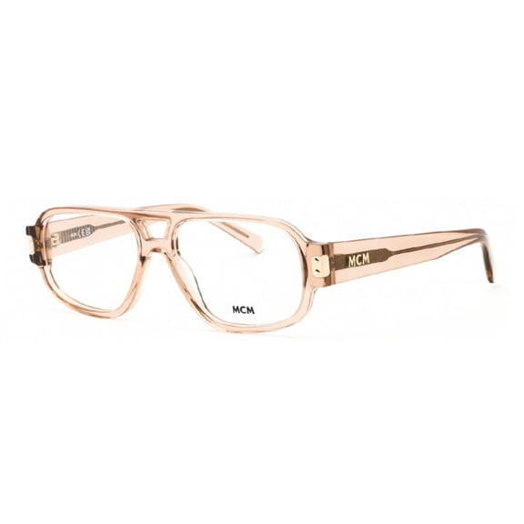 MCM MW5012 072 55mm Aviator Eyeglass Frames Men's Shiny Pink