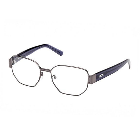 MCM MW5016-H 008 56mm Geometric Eyeglass Frames Women's Shiny Gunmetal