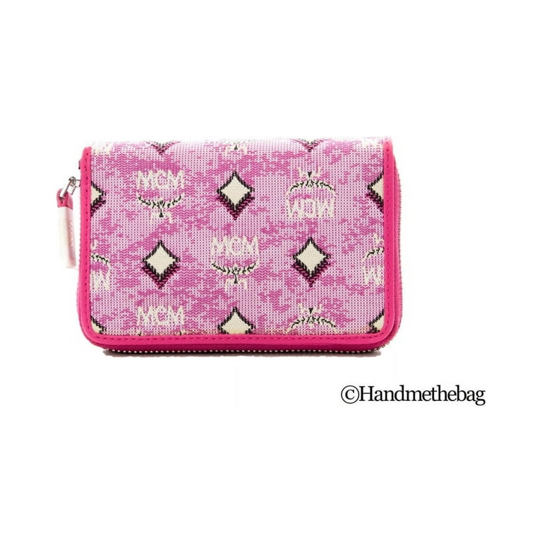 Hot pink mcm bag deals