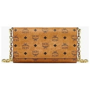 MCM Original Smart Phone Crossbody- Cognac Visetos MXEBAVI03CO001