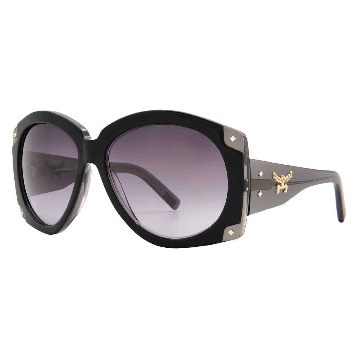 MCM Smoke Pilot Ladies Sunglasses  MW0007 01A 52 MCM Womens Sunglasses in Women main image 2