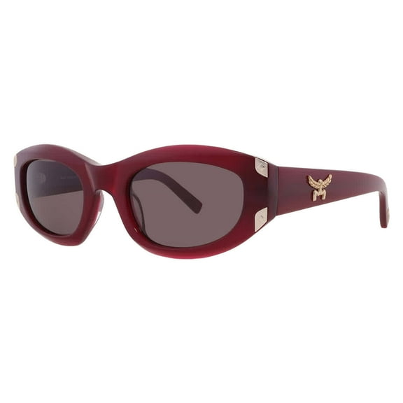 MCM MW0006 69A 53mm Oval Sunglasses Women's Bordeaux