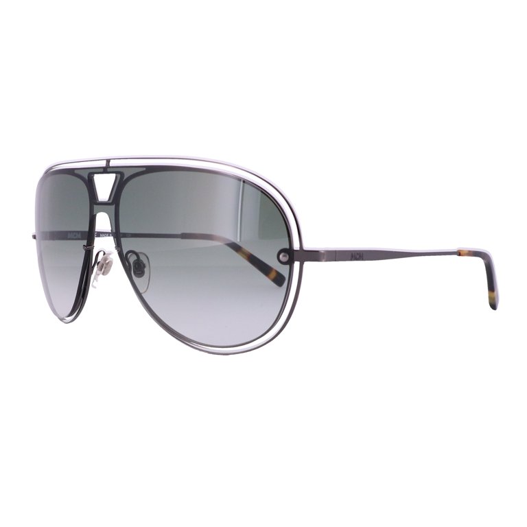 MCM Unisex Aviator Sunglasses, 143S 319, Khaki, Quality  display picture 1