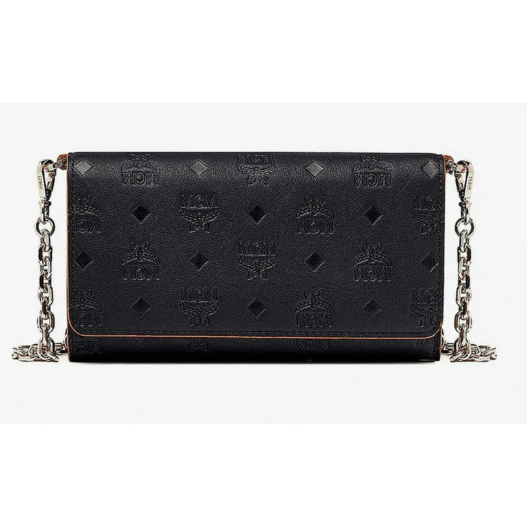 MCM Women's Klara Monogrammed Leather Smartphone Wallet Case