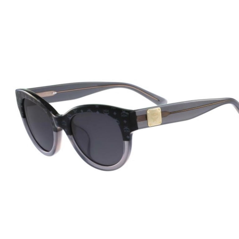 MCM608SA 963 Black Visettos & Grey Sunglasses 53mm with MCM  display picture 1
