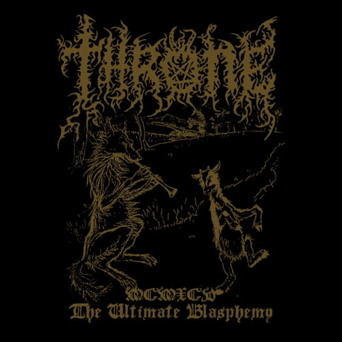 Throne MCMXCV - The Ultimate Blasphemy (Black Vinyl LP) (Vinyl Record)
