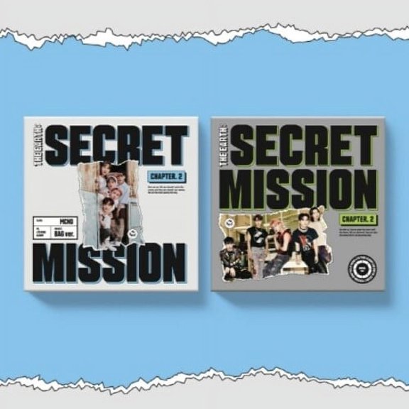 MCND - Earth: Secret Mission - Chapter 2 - Random Cover - incl. Photo Book, Sticker, ID Card, Selfie Photo Card, Figure Photo Card + Poster - Music & Performance - CD