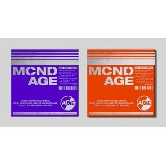 MCND - Mcnd Age (Random Cover) (incl. 80pg Photobook, Sticker, Bookmark, Photocard + Folded Poster) - Music & Performance - CD