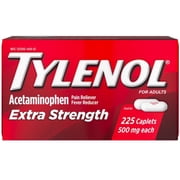 TYLENOL Extra Strength Caplets, 225 ea
