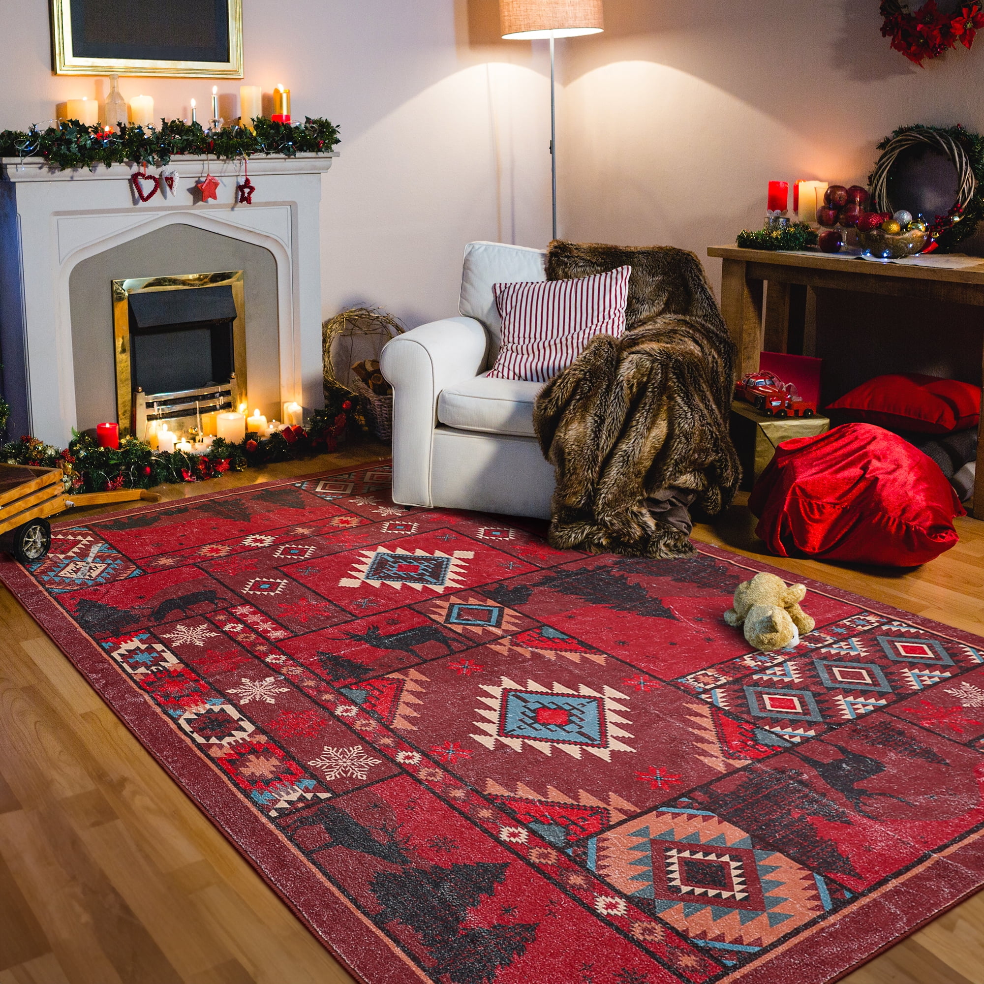 Wisdom Monkeys Supreme Area Rug Living Room Rug Christmas Gift US Decor -  Peto Rugs