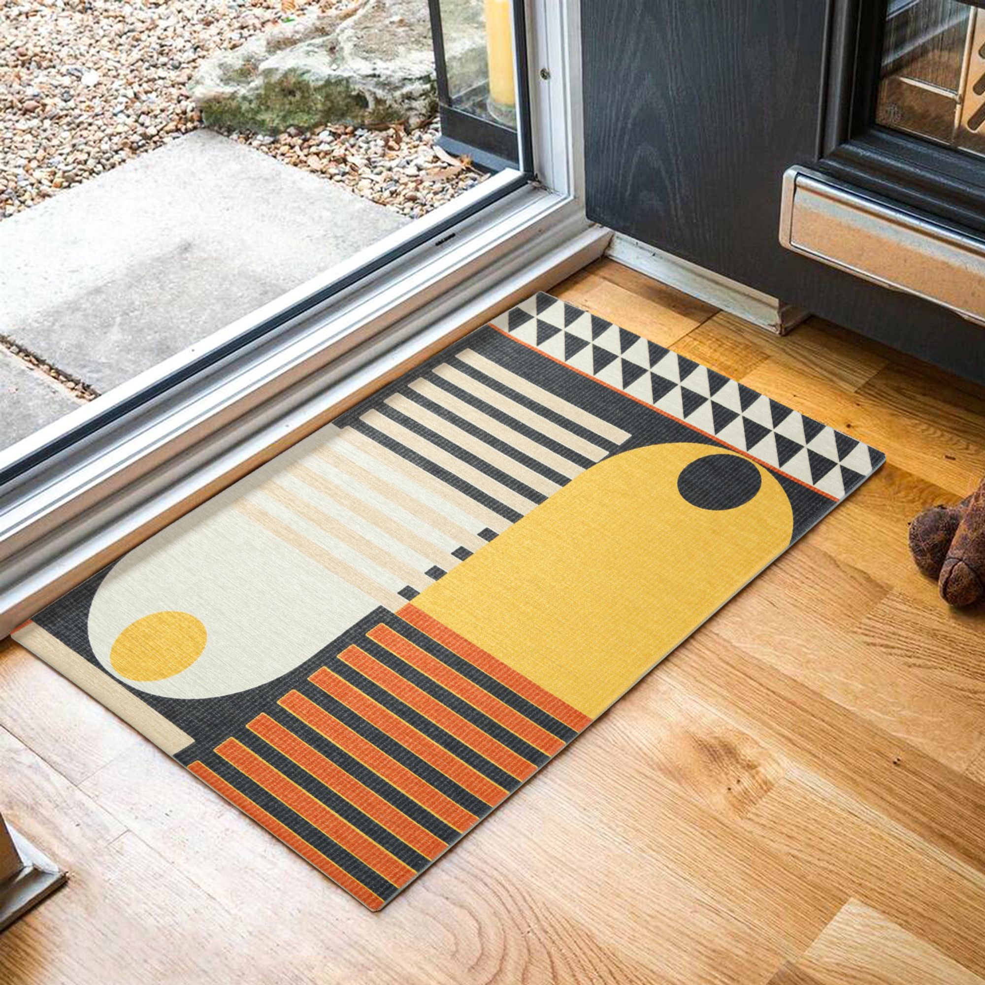 UBesGoo 60" x 36" Rubber Floor Mat, Restaurant Kitchen Floor Mat Anti