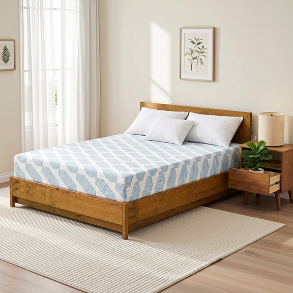 MCPRST 8" Memory Foam Mattress in a Box, Medium Firm with Gel Foam, Full