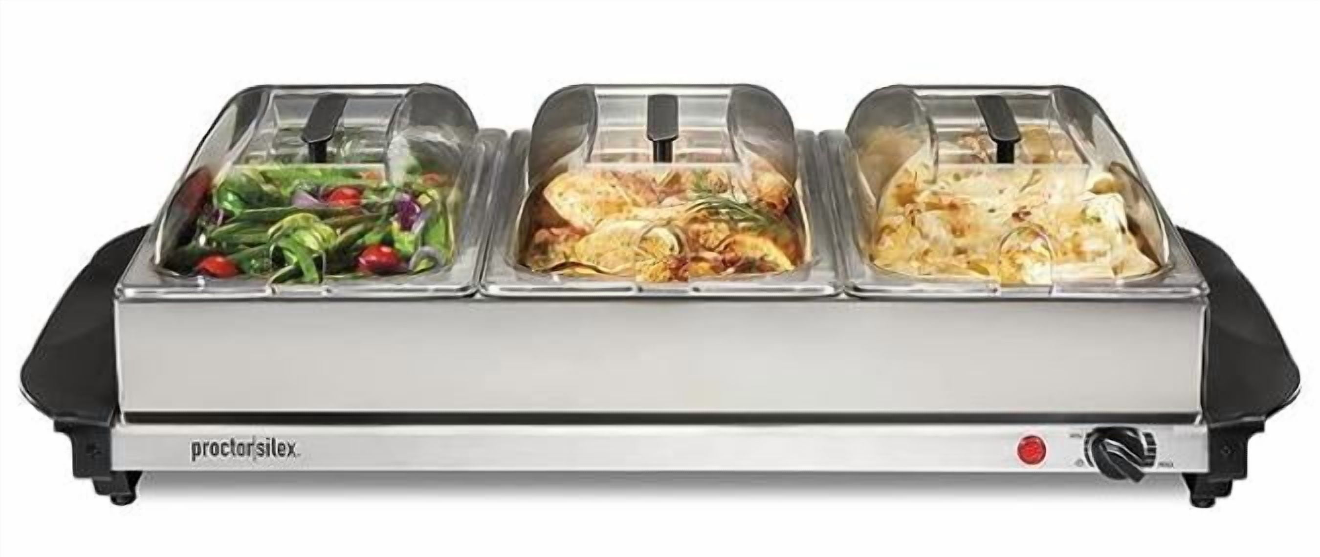 MCQ 7.5QT Buffet Servers and Warmers, Warming Tray with Temperature ...
