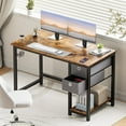 thumbnail image 1 of MCQ Dual-Drawer Computer Desk, 1 of 5