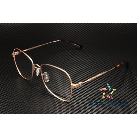 MCQ MQ0289O 003 Rectangular Squared Gold Matte Demo Lens 55mm Unisex Eyeglasses