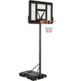 thumbnail image 1 of MCQ Portable Basketball Hoop System, 44" Shatterproof Backboard, Adjustable Height from 4.9FT to 10FT – Outdoor Sports Goal for Kids & Adults, 1 of 6