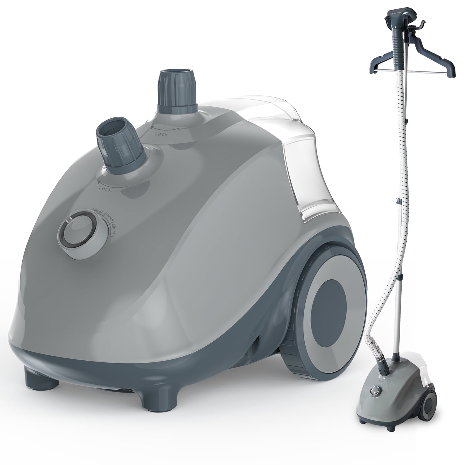 MCQ  Steamer, Wet and Dry Portable Handheld Steam Iron,Grey