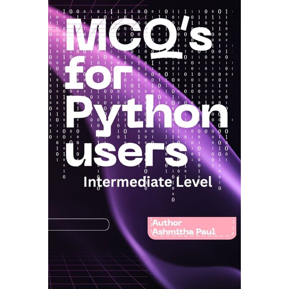 MCQ's for Python users - Intermediate Level, (Paperback)