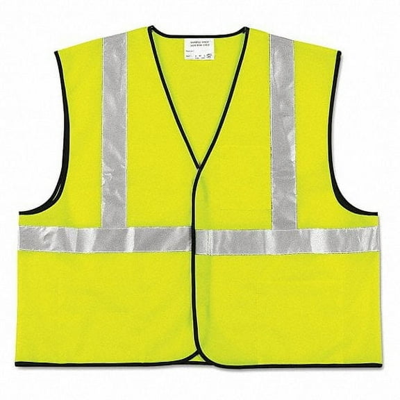 MCR Class 2 Engineering Safety Vest, Flame Retardant Mesh, 2" Silver Stripes, 2XL