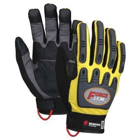 GLOVES SAFETY FORCE FLEX MCR Y200 MEDIUM