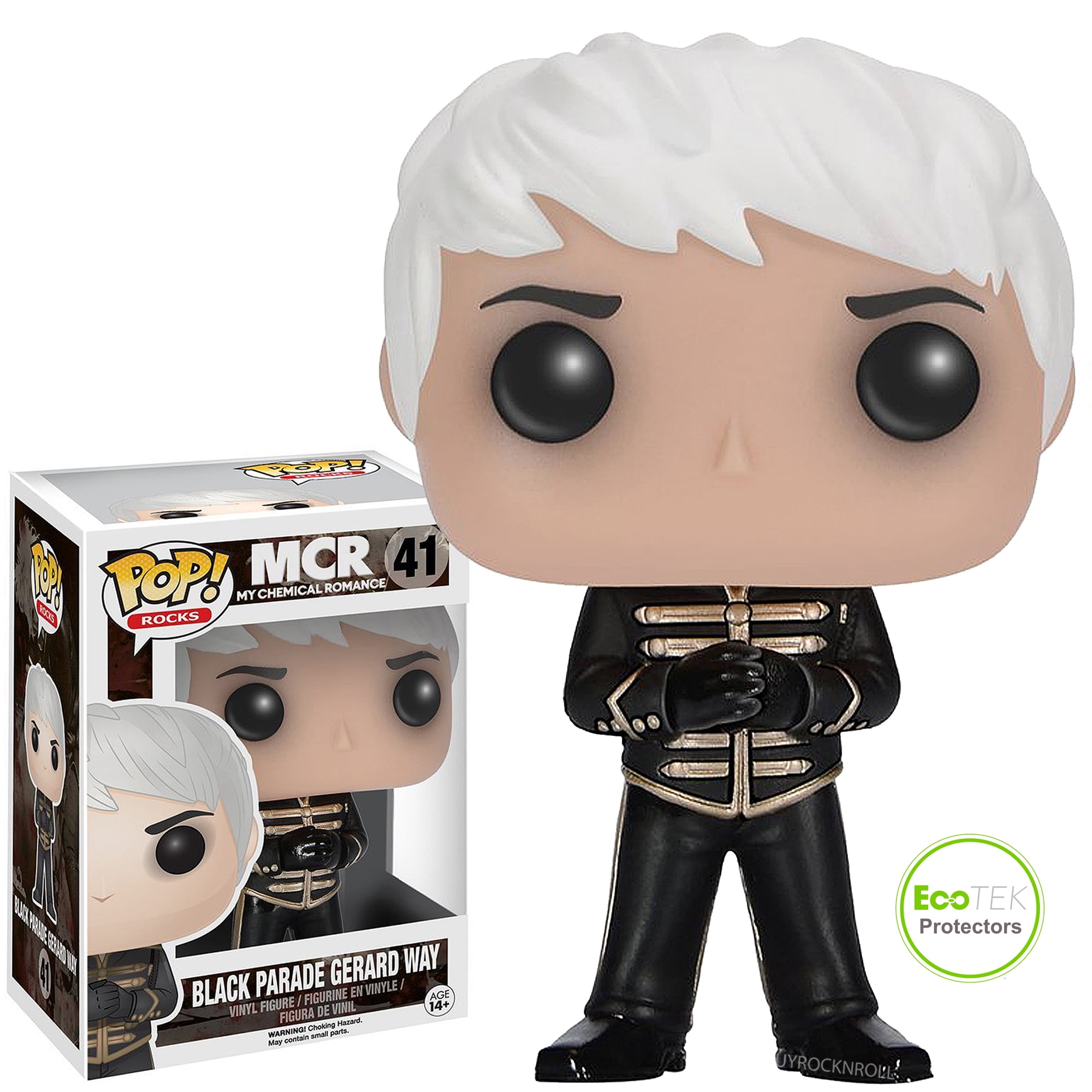 MCR Funko Pop Rocks Gerard Way Figure #41 EcoTk, 15th Anniversary
