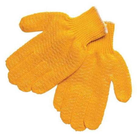 MCR SAFETY 9675S Knit Gloves,S,Terry/Polyester,PK12
