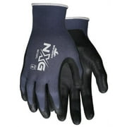 MCR SAFETY Unisex MXG® Work Gloves Black/Blue - 9673SF