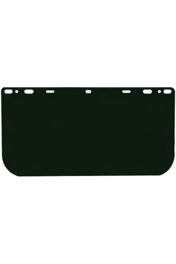 181542 Universal Impact Polycarbonate Safety Face Shield, Dark Green