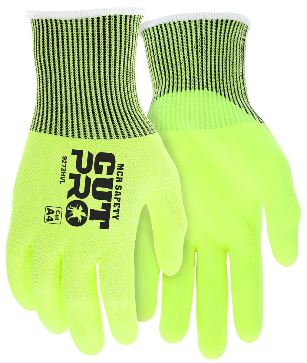 MCR Safety 9273HV Cut Pro® 13 Gauge HyperMax Shell Nitrile Foam Coated ...