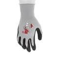 thumbnail image 1 of MCR Safety 9673 NXGA Work Gloves 13 Gauge Gray Nylon Black Nitrile Foam Coate, 1 of 5