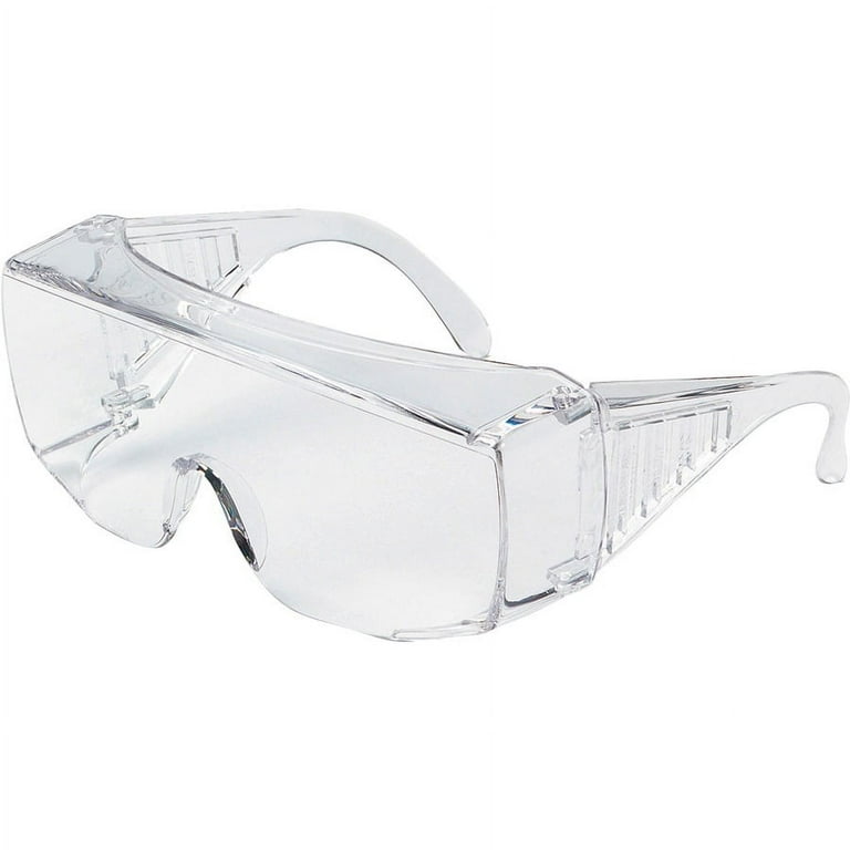 MCR Safety 9800 Series Clear Uncoated Lens Safety Glasses - Ultraviolet Protection - Polycarbonate - Clear - Side Shield - 1 Each MCR Safety 9800 Series Clear Uncoated Lens Safety Glasses - Ultraviolet Protection - Polycarbonate - Clear - Side Shield - 1 Each