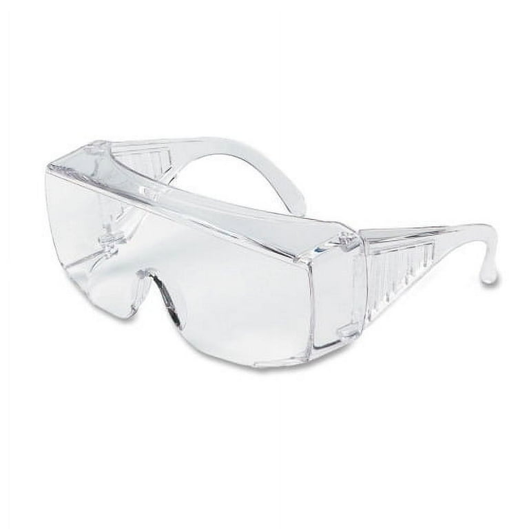 MCR Safety 9800 Series Clear Uncoated Lens Safety Glasses - Ultraviolet Protection - Polycarbonate - Clear - Side Shield - 1 Each MCR Safety 9800 Series Clear Uncoated Lens Safety Glasses - Ultraviolet Protection - Polycarbonate - Clear - Side Shield - 1 Each