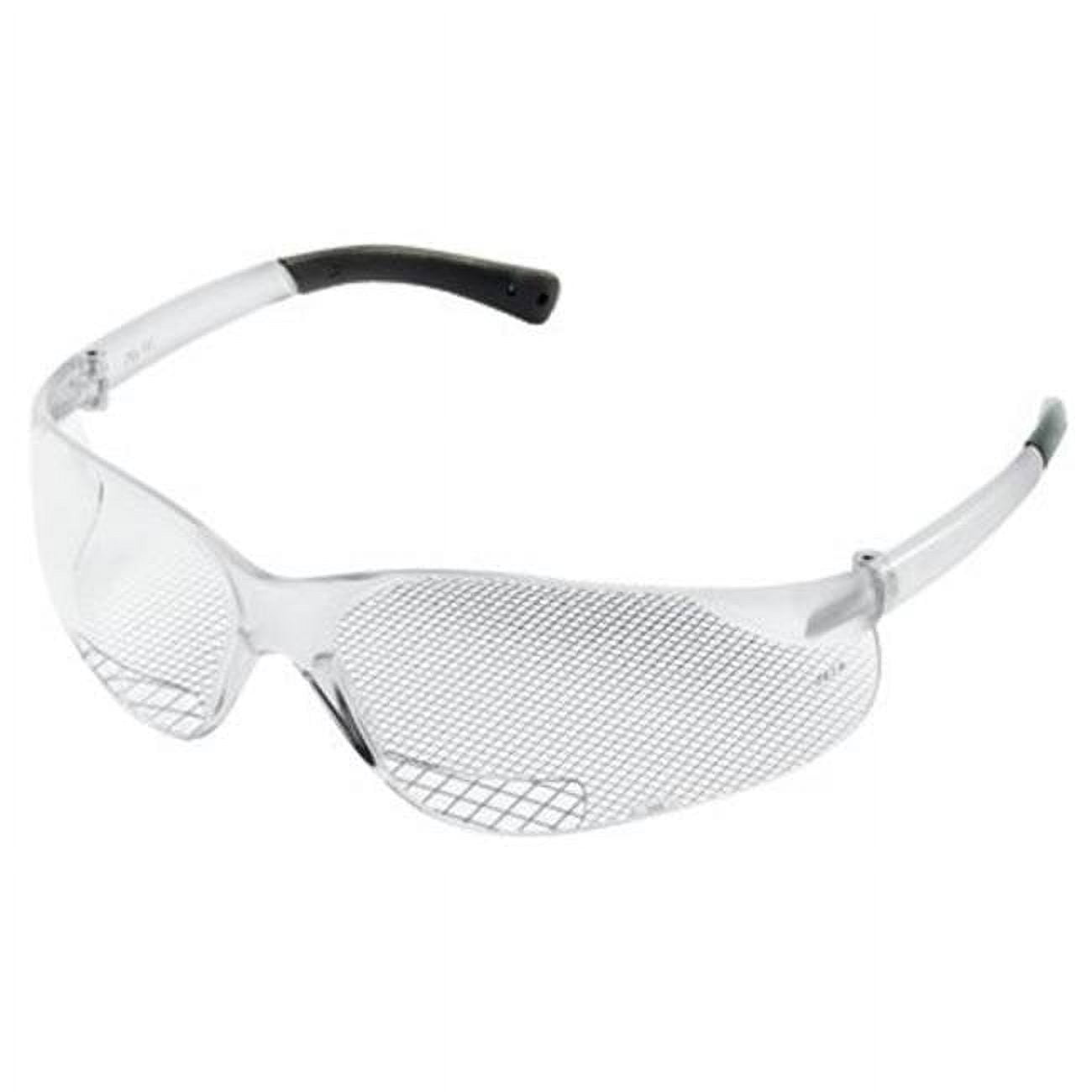 CREWS GLASSES MCR Safety BKH20 2.0 Strength Bearkat Magnifiers Safety Glasses, Clear Lens