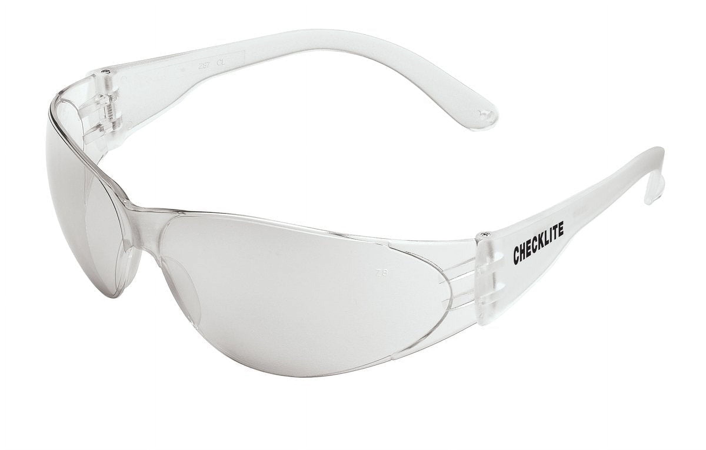 MCR Safety CL119 Checklite  CL1 Series Safety Glasses with Indoor Out 12 PK