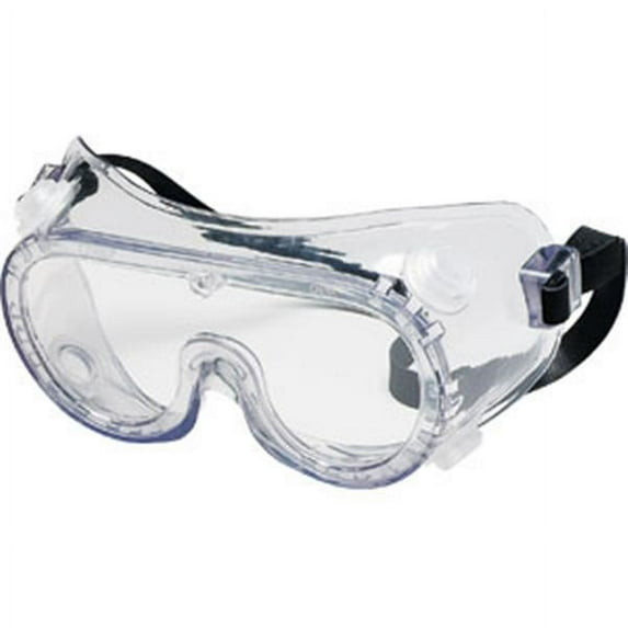 MCR Safety Chemical Splash Goggles w/ Indirect Vent & Rubber Strap (15 Units)