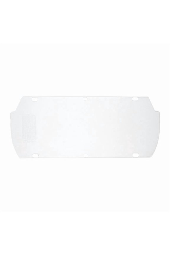 Double Matrix Acetate Face Shield, Flat, Clear, 1/Each