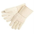 thumbnail image 1 of MCR Safety Double Palm and Hot Mill Gloves, Cotton/Burlap - 12 PR (127-9132G), 1 of 1