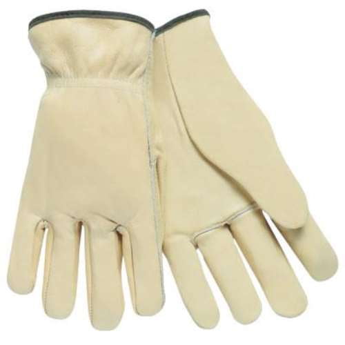 MCR Safety Driver's Gloves, Select Grade Cowhide, X-Large, Unlined - 12 PR (127-3201XL)