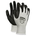 thumbnail image 1 of MCR Safety Economy Foam Nitrile Gloves, Small, Gray and Black, 12 Pairs, 1 of 2