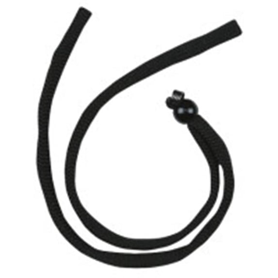 Mcr Safety Eyewear Lanyard, 32 in L, Black, Slip-On 215C