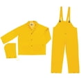 thumbnail image 1 of MCR Safety FR2003 Classic, .35mm PVC/Polyester 3 pc suit,Snap Jacket  Bib Pant, Limited Flammability, 1 of 1