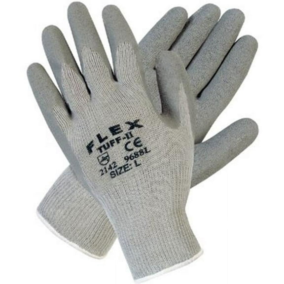 MCR Safety FlexTuff Dipped Latex Gloves