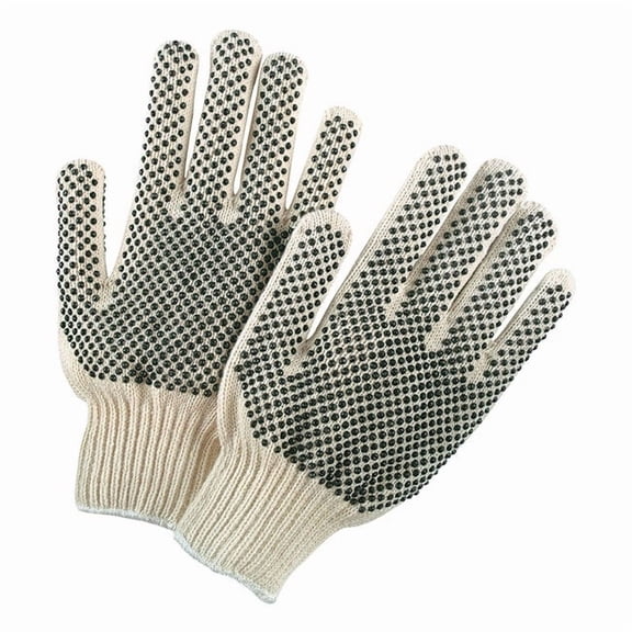 MCR Safety PVC Coated String Knit Gloves