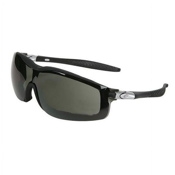 MCR Safety® Rattler™ Goggles, Black Frame, Gray Anti-Fog Lens (7 Pack)