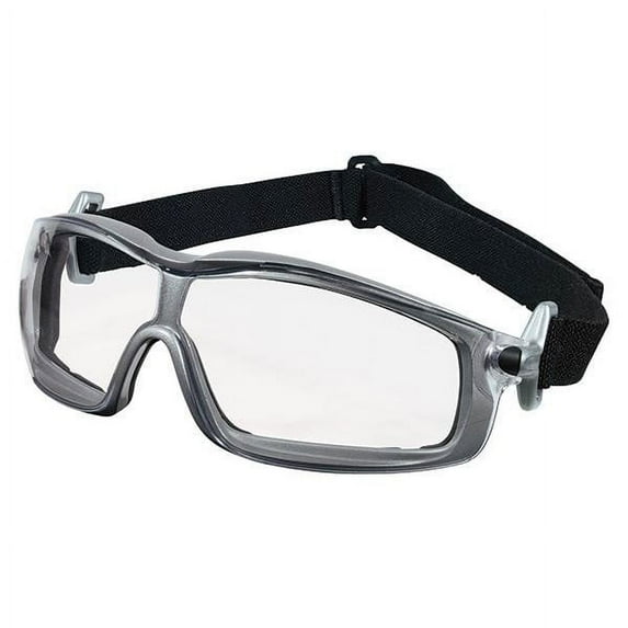 MCR Safety® Rattler™ Goggles, Silver Frame, Clear Anti-Fog Lens (13 Pack)