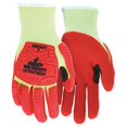 thumbnail image 1 of MCR Safety UT1953S Mcr Safety Ultra Tech Gloves, Nitrile, Cut A4, Impact 1,, 1 of 2