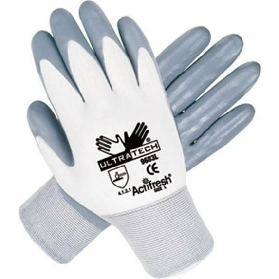 MCR Safety Ultra Tech Nitrile Gloves, Medium (12 Dozens)